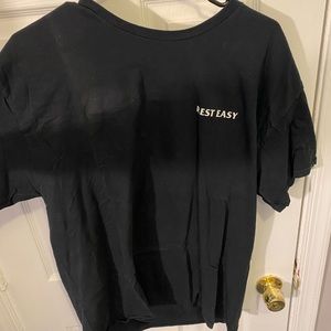 Rest Easy t shirt size XL men’s black